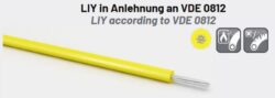 Cable 10102503 LIY 0.25/1.30 yellow - Cable 10102503 LIY 0.25/1.30 yellow Medikabel ring pressure 14x0.15mm galv. based on VDE 0812 SPQ 700m
